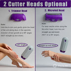 Painless Electric Hair Remover for Women – Instant Smooth Skin Shaver